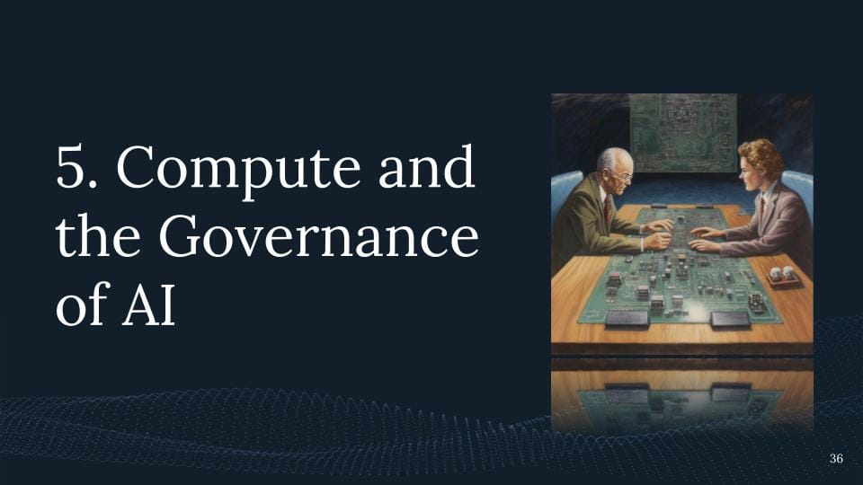 Compute and the Governance of AI - Talk